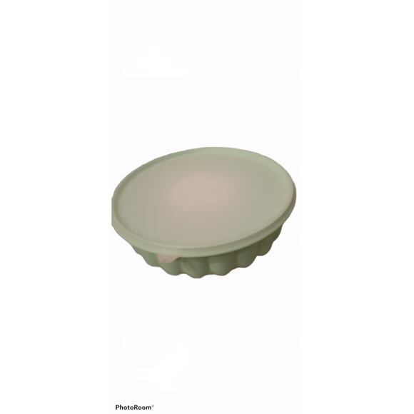 VINTAGE BLUE TUPPERWARE JELLO MOLD USED - Picture 6 of 7